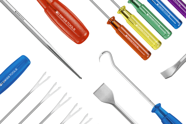 PB Swiss Tools 瑞士原裝特殊工具系列,專為工業維修、電子組裝與科研用途設計。結合百年瑞士精密工藝與創新技術,提供高耐用度、完美扭力與精準操控的專業工具。無論是特製扭力起子、內六角延伸工具或精密組裝用具,皆符合最高品質標準,助您完成最嚴苛的作業任務。