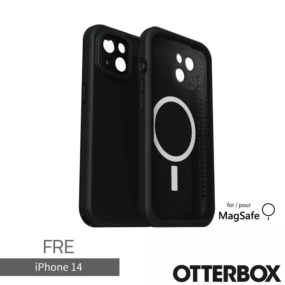 OtterBox LifeProof iPhone 14 全方位防水/雪/震/泥 保護殼-Fre (支援MagSafe)