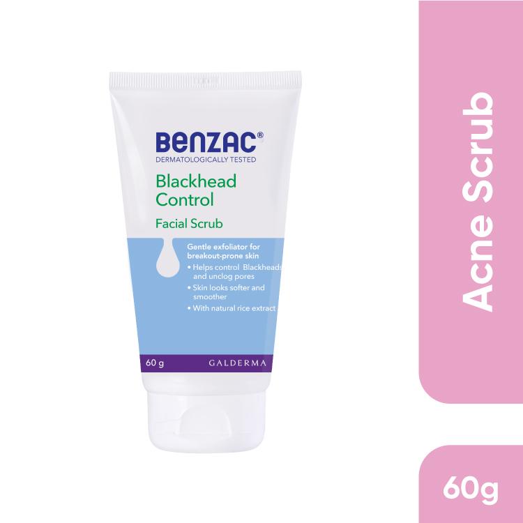 BENZAC FACE WASH / PURIFYING CLEANSER / BLACKHEAD SCRUB / MICROBLOME