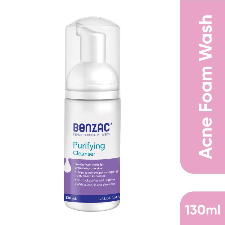 BENZAC FACE WASH / PURIFYING CLEANSER / BLACKHEAD SCRUB / MICROBLOME