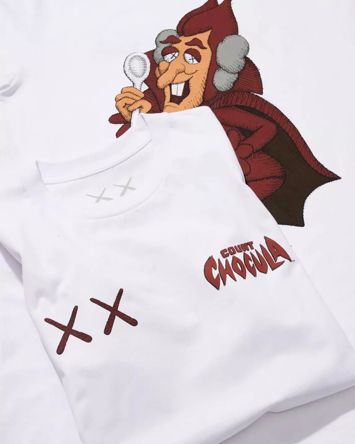 KAWS x MONSTERS COUNT CHOCULA  FULL FIGURE S/S T-SHIRT