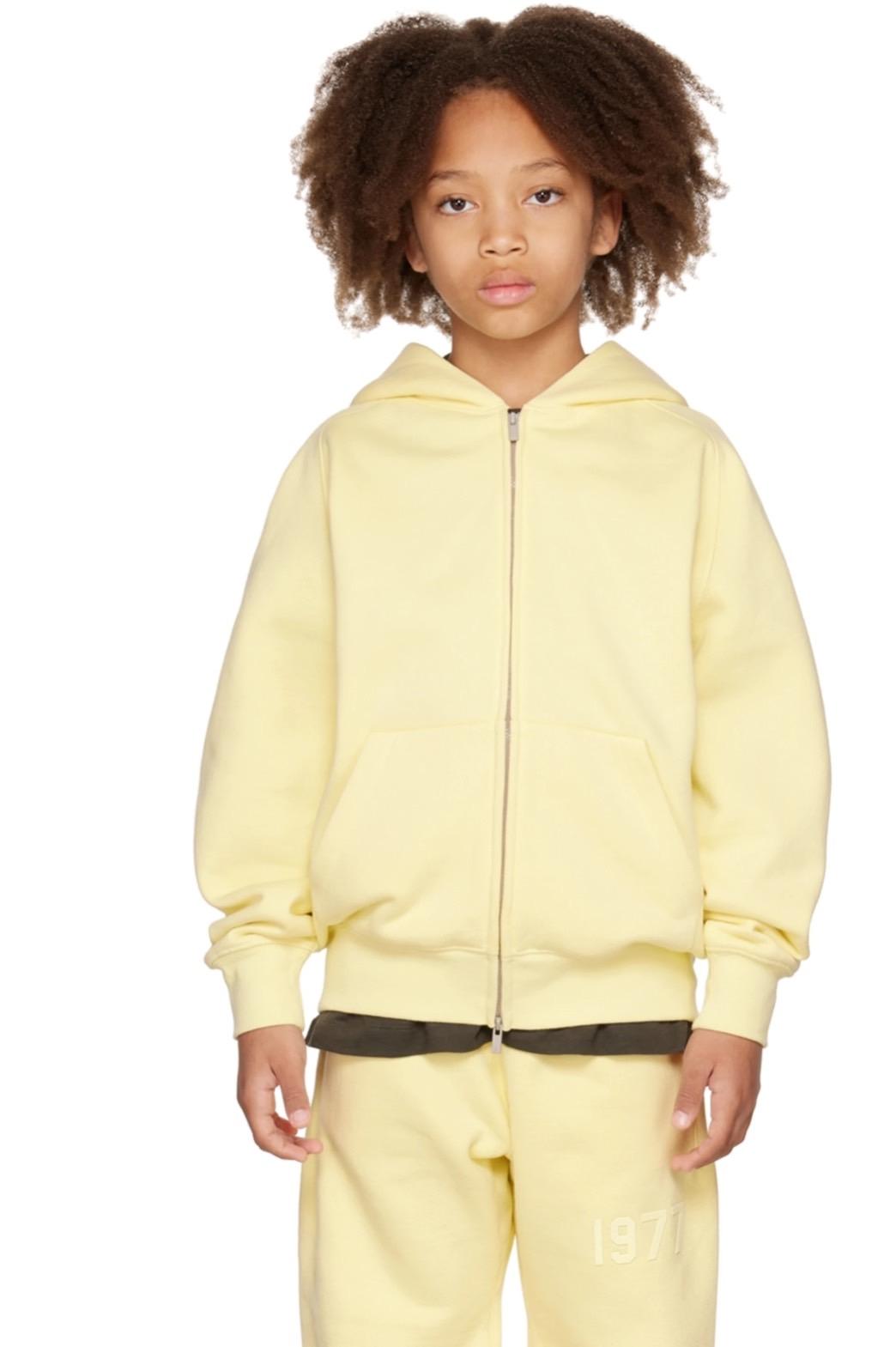 essentials hoodie canary