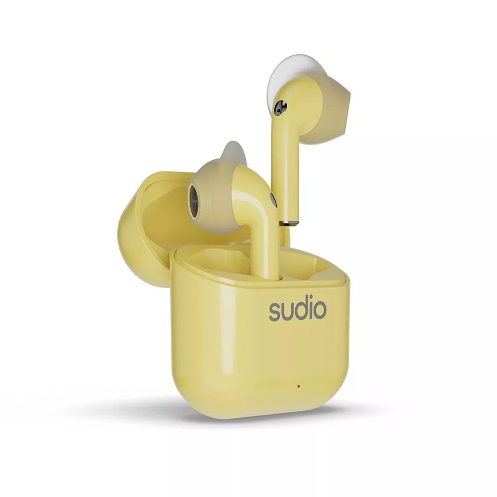 SUDIO NIO 真無線藍牙耳機 - 檸檬黃
