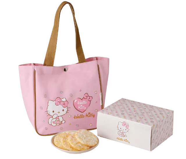 Hello Kitty 雪米餅樂活提袋禮盒