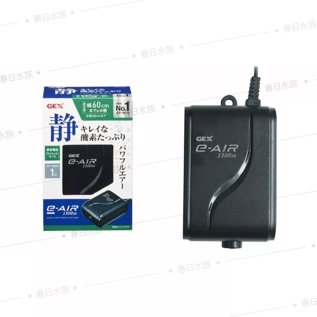 日本gex 低功率打氣機 小缸適用打氣幫浦打氣機空氣馬達增加溶氧量空氣幫浦五味打氣機五味 春日水族商城