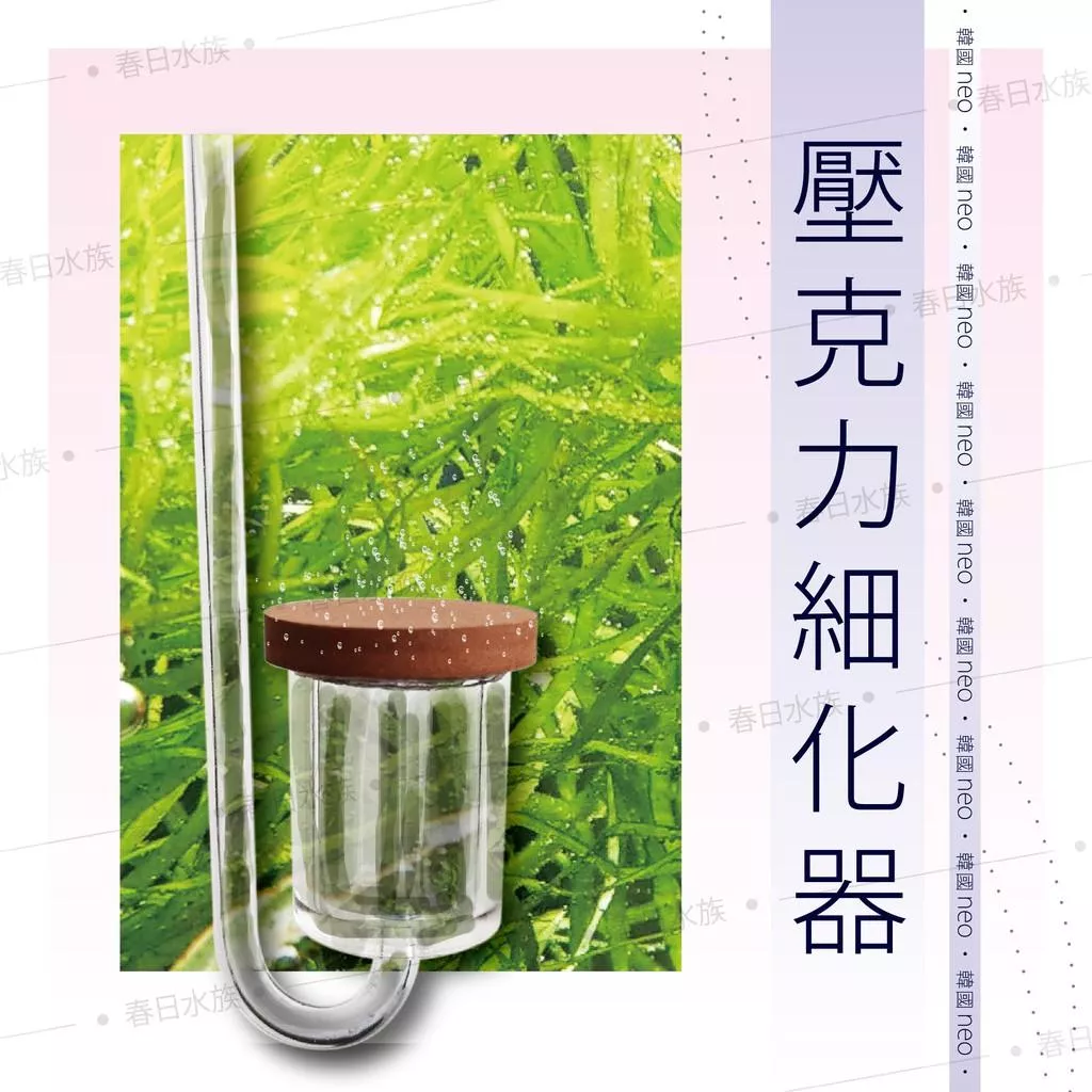 韓國NEO 壓克力陶瓷細化器 二氧化碳 CO2 計泡器 細化器 陶瓷細化器 水草細化器(草缸)