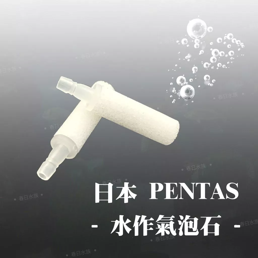 MR.AQUA 日本 PENTAS 水作 氣泡石 (2入一組) 淡海水適用 增加水中溶氧量
