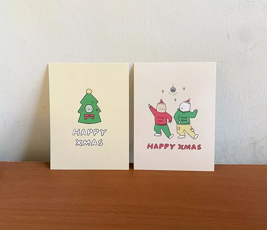 Happy Xmas 聖誕小卡
