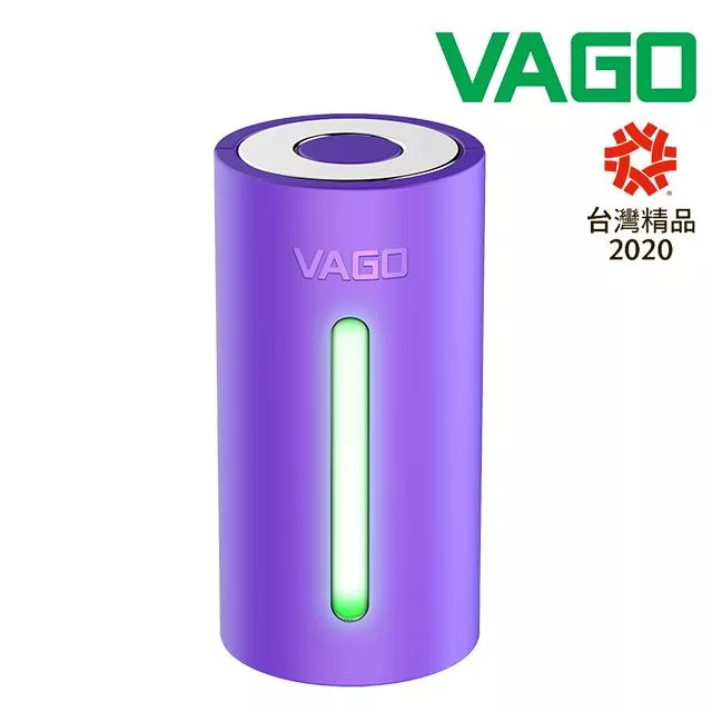 VAGO 旅行衣物輕巧微型真空收納機(紫) +VAGO 旅行真空收納袋--中(M) x1
