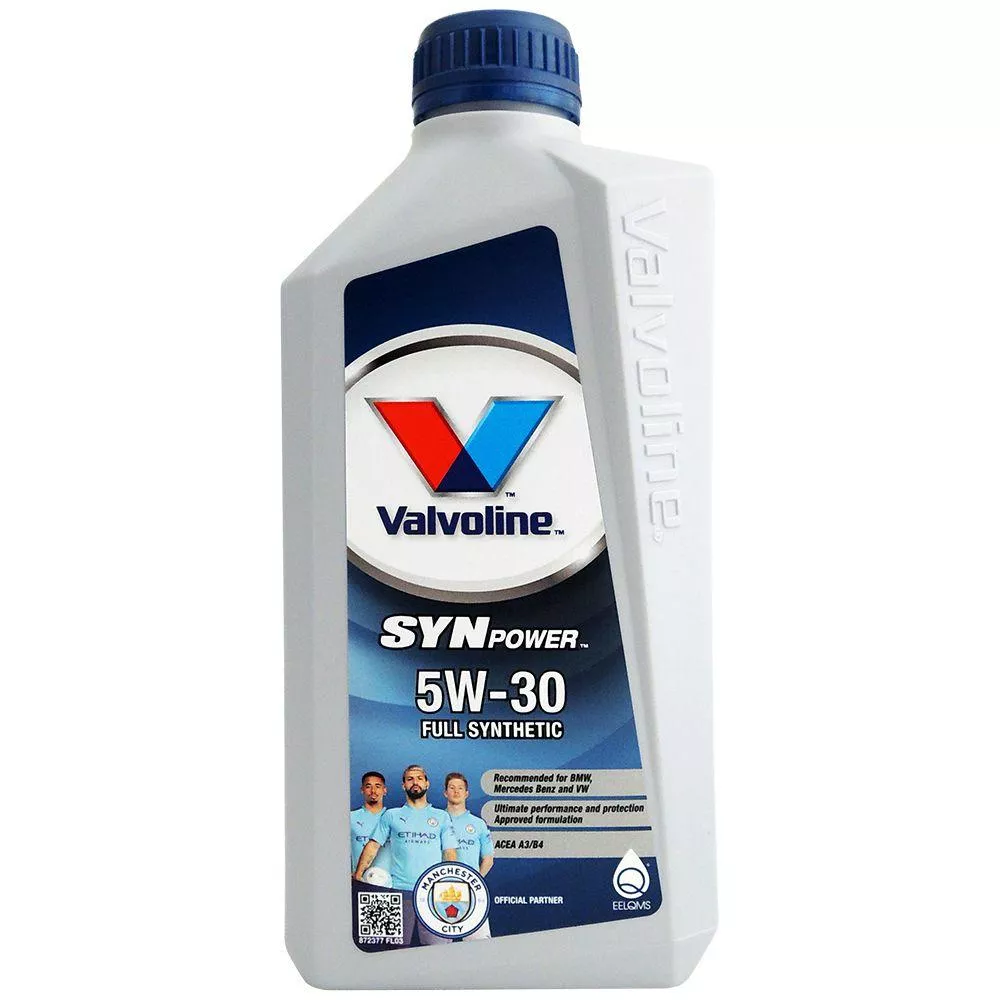 Valvoline SynPower 5W30/5W40 長效全合成機油