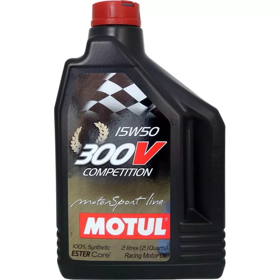 魔特 MOTUL 300V COMPETITION 15W-50 雙酯全合成競技級機油