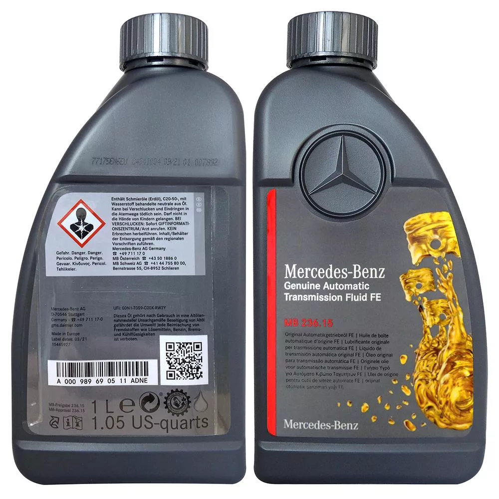 賓士 Mercedes-Benz MB 236.15 7速NAG2FE+ 全合成長效自動變速箱油