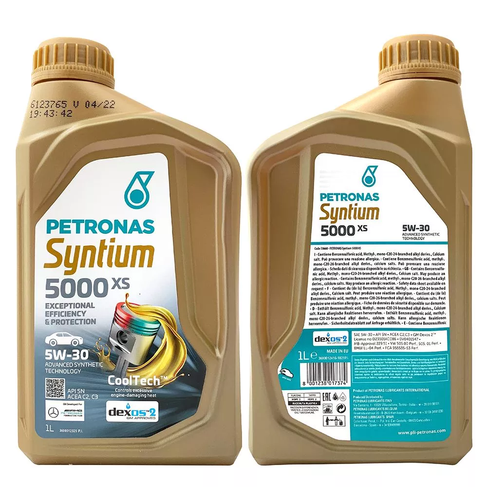 PETRONAS SYNTIUM 5000 XS 5W30 全合成機油 汽柴油引擎兼用
