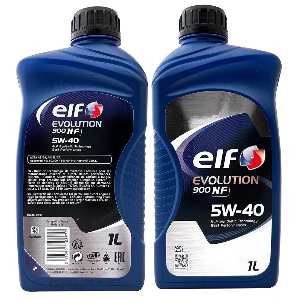 ELF EVOLUTION 900 NF 5W40 全合成機油 引擎機油