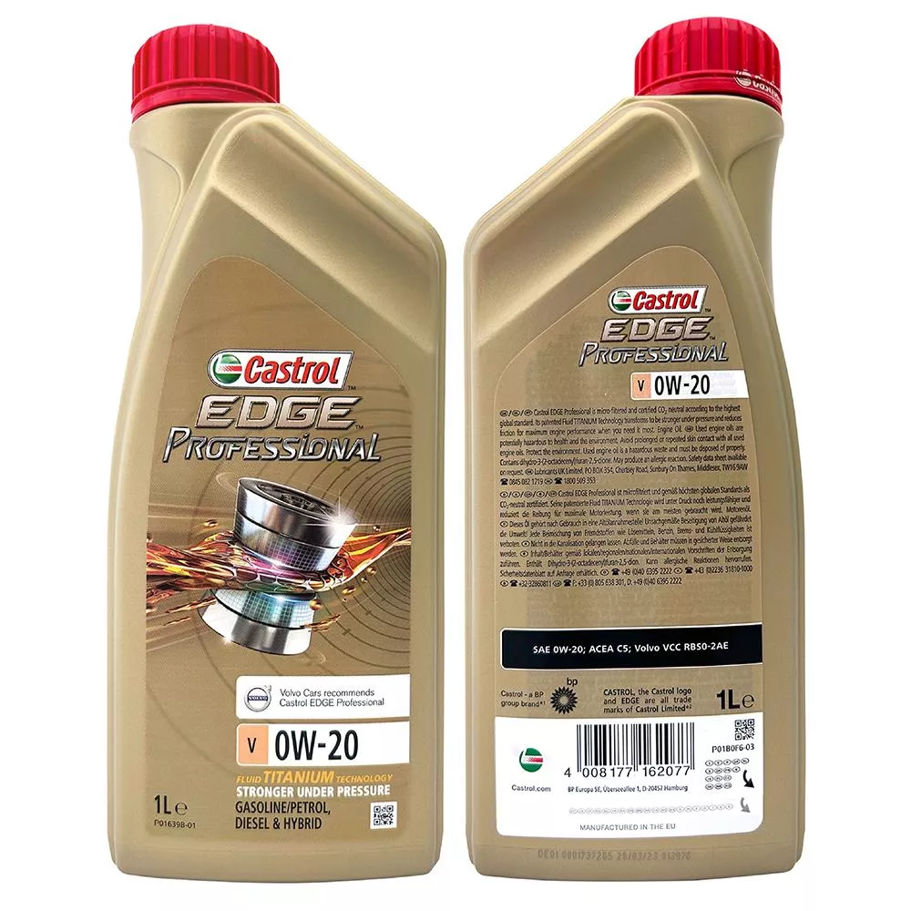 嘉實多 Castrol EDGE Pro V 0W20 新世代全合成機油