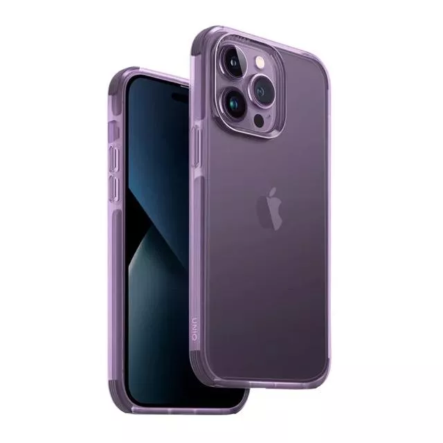 Combat 四角強化軍規等級防摔三料保護殼-深紫色 iPhone 14 / Pro / Plus / Pro Max