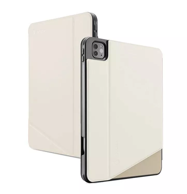 Tomtoc 多角度折疊平板保護套 白 iPadPro 11" 2021適用
