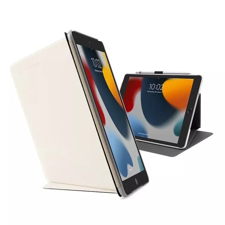 Tomtoc 多角度折疊平板保護套 白 iPad9 10.2''