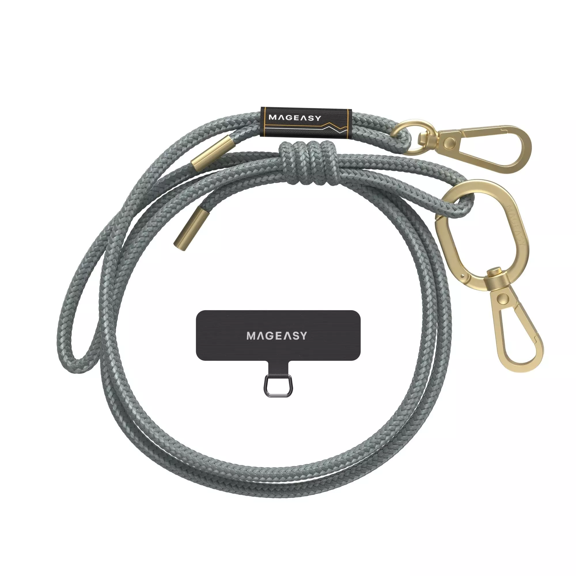6 mm STRAP 掛繩/掛繩片組 (相容 iOS / Android 手機殼) 率性藍