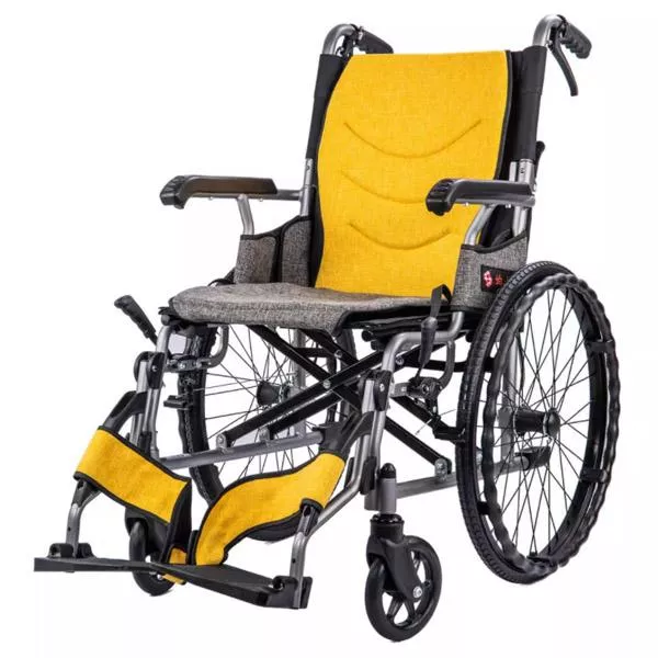 均佳 JW-X40-20 鋁合金掀腳輪椅 輕巧型