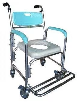 便器椅 便盆倚 鋁合金 附輪固定 富士康 FZK4301