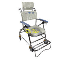 便器椅 便盆椅 沐浴椅 洗澡椅 不鏽鋼背可調可收合 晉宇 CS-022A