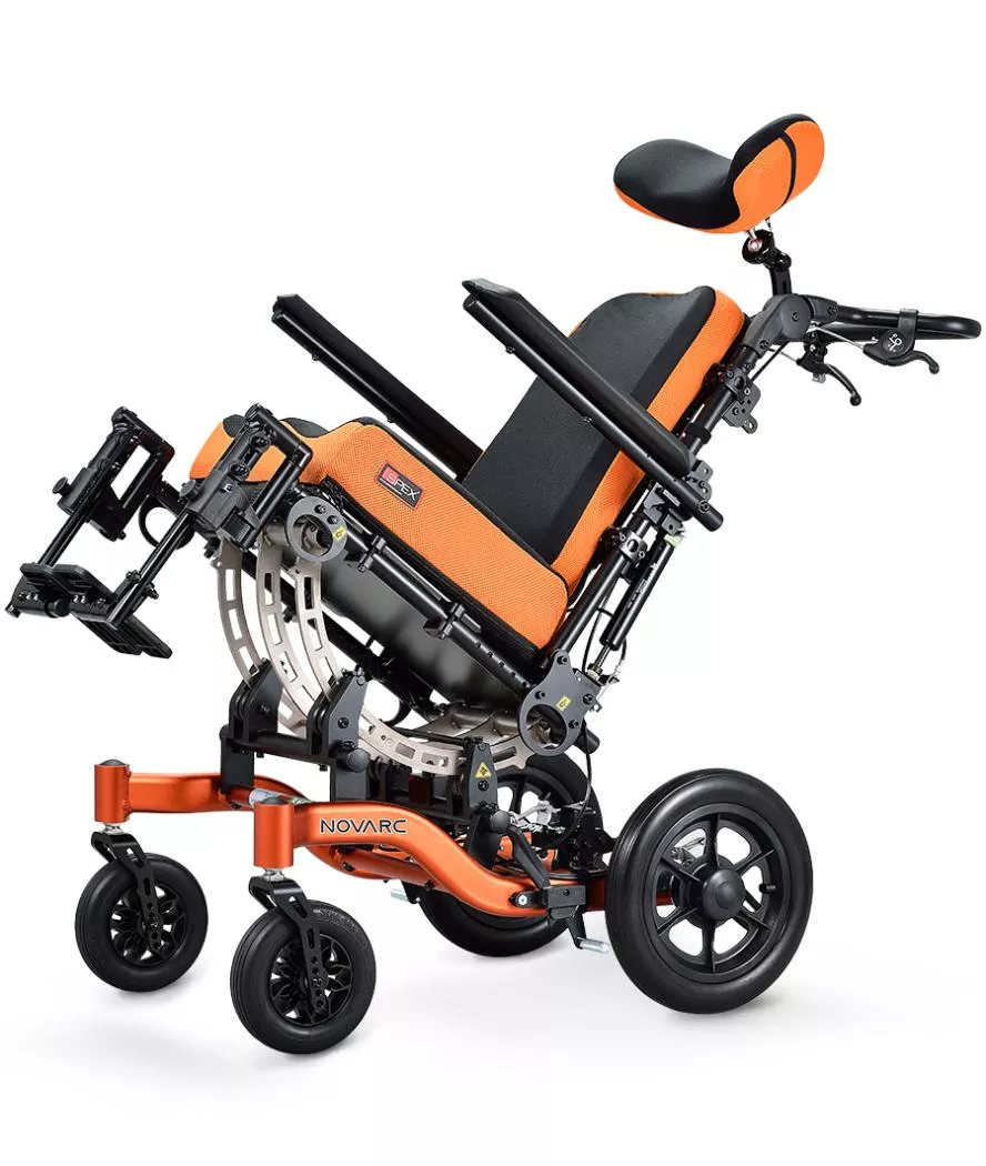 輪椅B款 附加功能ABC 擺位型輪椅 仰躺 空中傾倒 光星 NOVARC