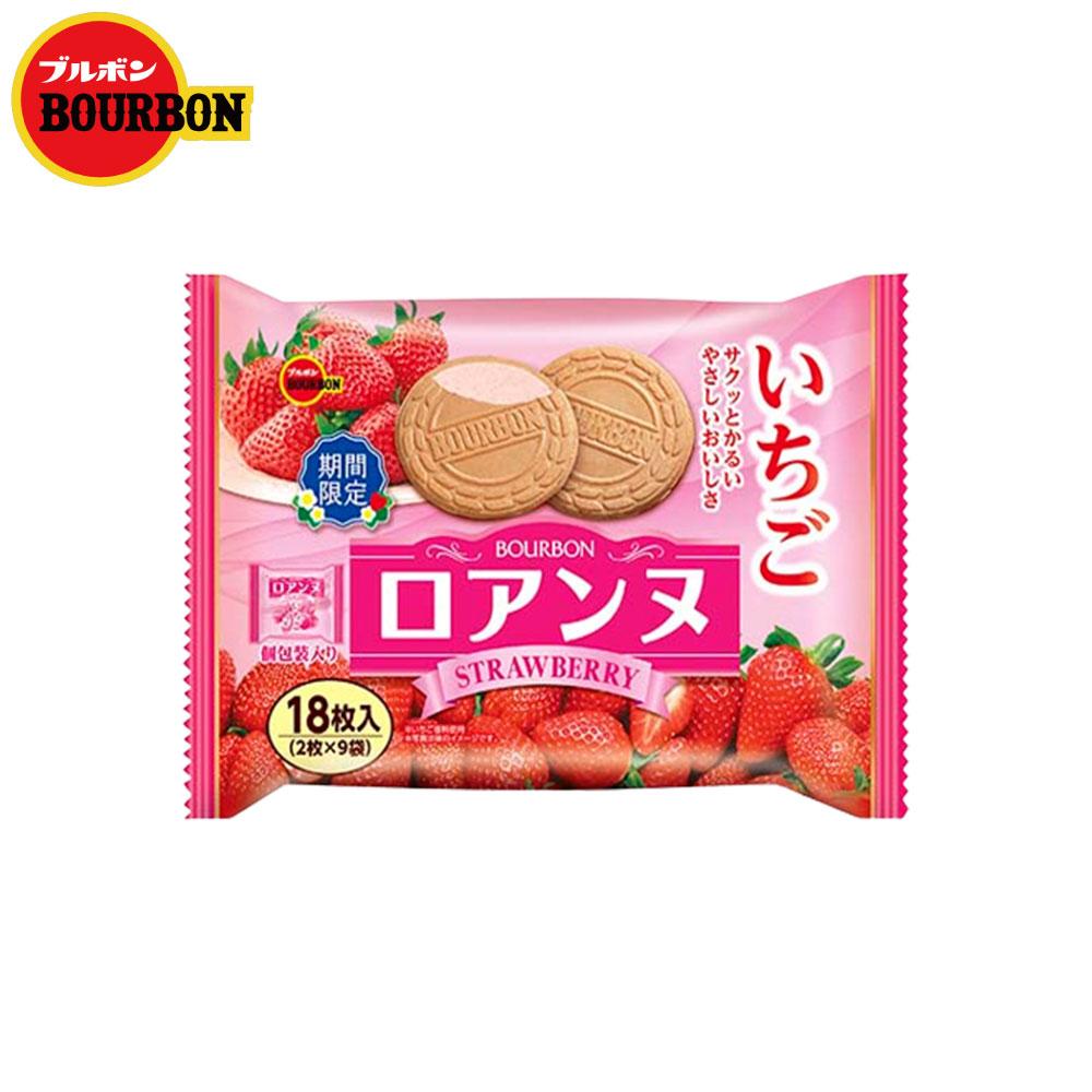 BOURBON 北日本 草莓風味法蘭酥