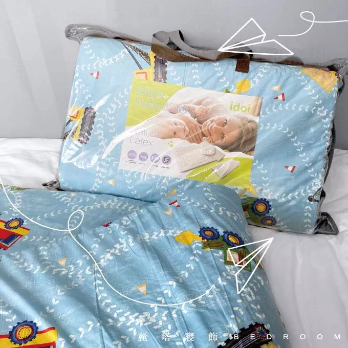 嬰兒乳膠床墊(含布套、收納袋) ／120x60x厚度3cm